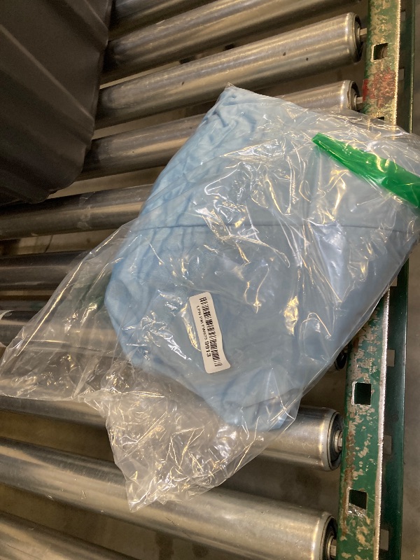 Photo 1 of 6.6 FT Arch Backdrop Cover, JFDYDM Baby Blue Wedding Arch Cover 6.6 FT, Baby Blue Chiara Backdrop Covers for Party Baby Shower Birthday