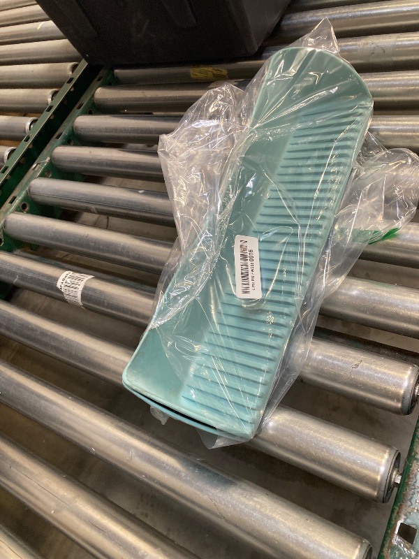 Photo 1 of 2 Pack Bathtub Splash Guard for Tub - Silicone Tub Water Splash Guard with 4 Suction Cups, Bath Toy Holder, Tub Play Shelf for Kids, Bathtub Side Splash Guard Tray, Toddler Bathroom Essentials, Aqua