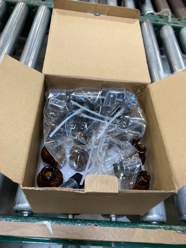 Photo 1 of Wedama Spray Bottle, 2 oz Fine Mist Glass Spray Bottles, Little Refillable Liquid Containers for Watering Flowers Cleaning (16 Pack, Amber)