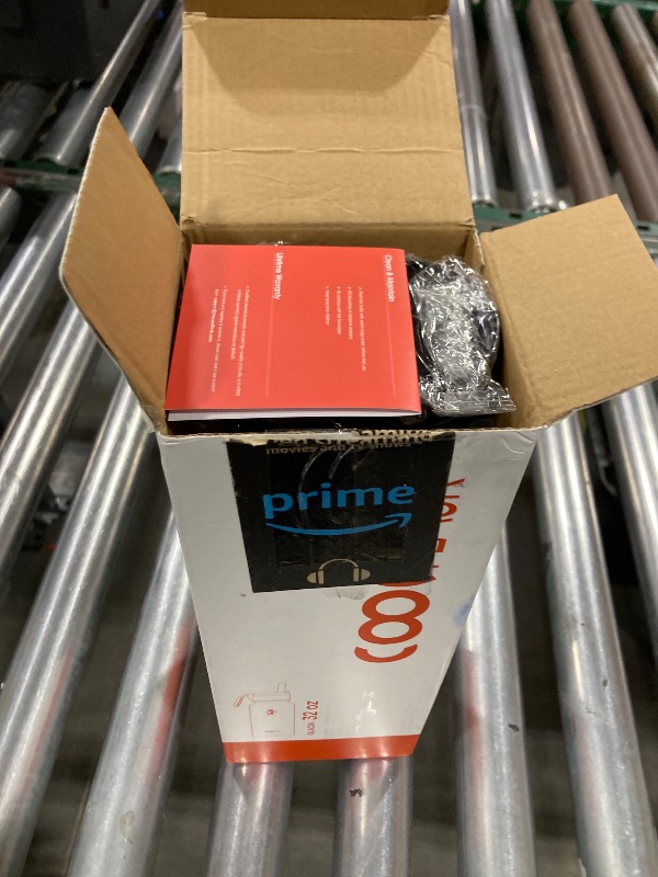 Photo 1 of Water Bottle 32 oz Insulated with Straw, Coolflask Stainless Steel Metal 3 Lids Water Flask Wide Mouth for Sports or Office, Non-BPA Keep Cold Up to 48 Hrs or Hot Up to 24 Hrs, Samurai Cyan