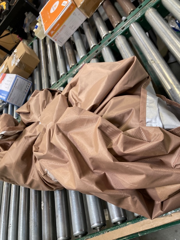 Photo 1 of 12x12ft Replacement Canopy Top with Air Vent, Waterproof & UV Protection Canopy Tent Top Cover for Straight Leg Canopy Frame - for Outdoor, Patio, Event, Trade Show (Khaki, 12x12ft)