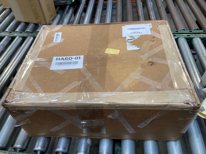 Photo 1 of 4 Tier Storage Bins with Lids, 23QT Stackable Closet Organizers and Storage with Wheels, Collapsible Storage Boxes, Foldable Plastic Storage Containers for Home,Office, Dorm Room-White