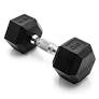 Photo 1 of 10lbs Coated Hex Dumbbell with Contoured Handle