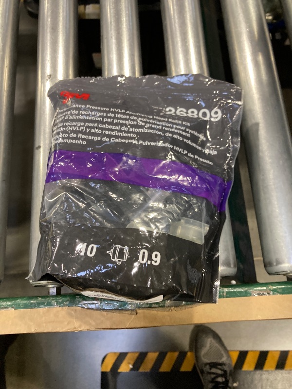 Photo 1 of 3M Performance Pressure HVLP Atomizing Head Refill Kit 26809, White, 0.9, 10 Pack, 5 Packs/Case