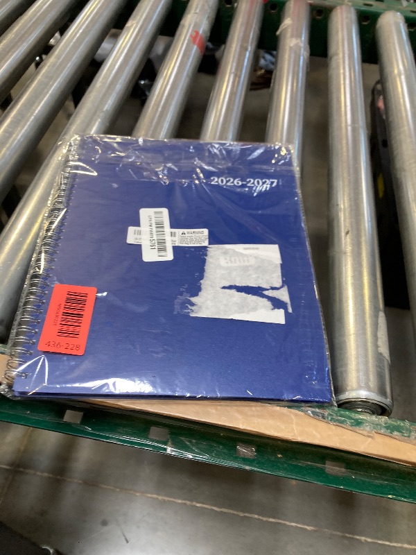 Photo 1 of 2026-2027 Monthly Planner, 2 Year Calendar Planner, Jan 2026 - Dec 2027, 8.5’’ x 11’’, Large Spiral Agenda, 24 Months, with Tabs ?Pocket, Flexible Cover, Organizer for Office Home School, Blue