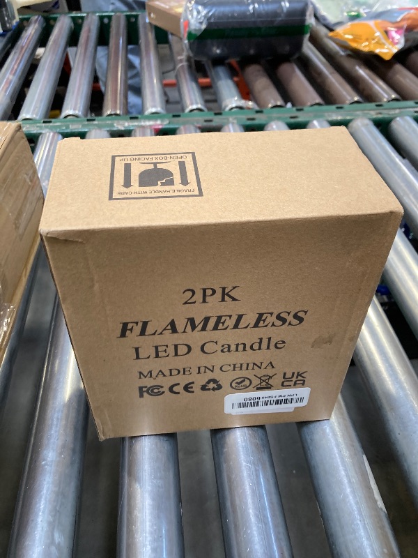 Photo 1 of haitanghua 2 - Pack 6" Golden Rechargeable Flameless Pillar Candles with Remote & Timers?USB-Rechargeable Realistic Flickering Candles Real Wax - Ideal for Wedding & Festival Home Decoration