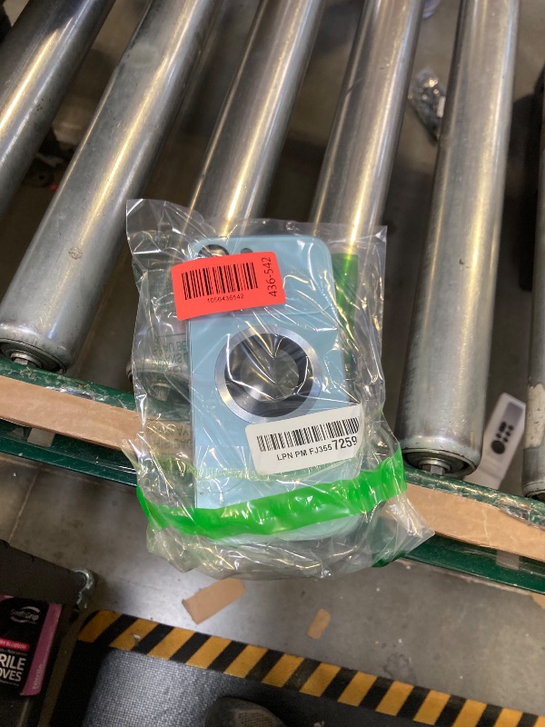 Photo 1 of MAKAVO Magnetic for iPhone 14 Pro Max Case, Compatible with MagSafe, Built-in Camera Lens Protector, Logo View, Military Grade Drop Proof Phone Case Cover, Sierra Blue