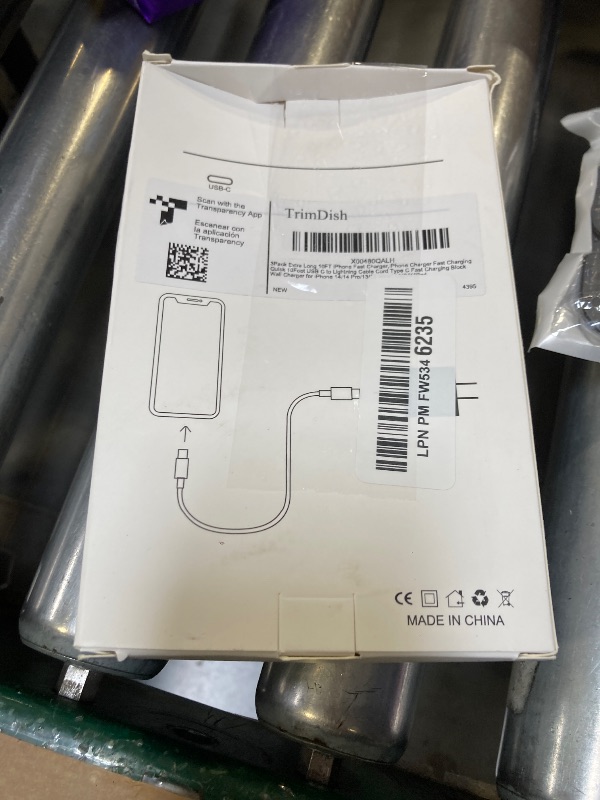 Photo 1 of 10FT iPhone Fast Charger Extra Long[Apple MFi Certified]iPhone Charger Fast Charging Quick 10Foot USB C to Lightning Cable Cord Adapter Block for iPhone 14 Pro Max/14 Plus/13/12Mini/11/XS/X/iPad