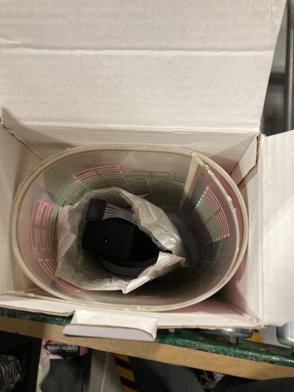 Photo 1 of WONFAST Sound Music Beat Activated Car Sticker Equalizer Rhythm LED Flash Light Audio Voice Rhythm Lamp (90x25cm)