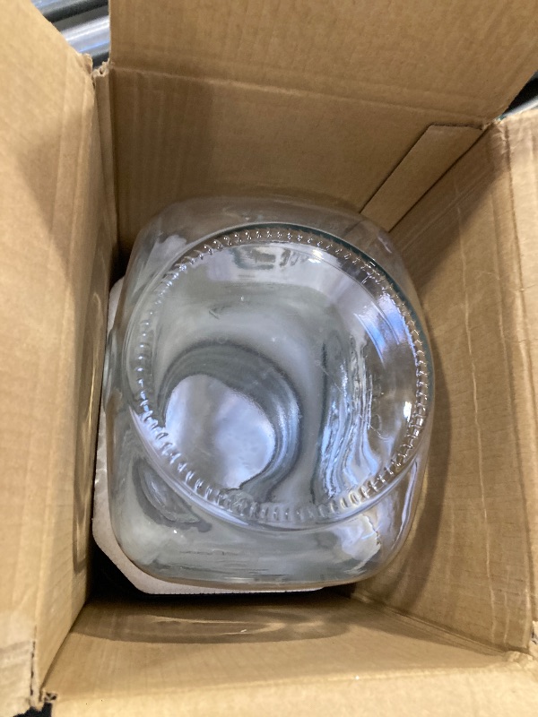 Photo 1 of 2 Gallon Glass Drink Dispensers For Parties,Beverage Dispensers With Stand And 100% Leakproof Stainless Steel Spigot.Glass Water Jug Dispenser,Lemonade Dispenser,Mason Jar.
