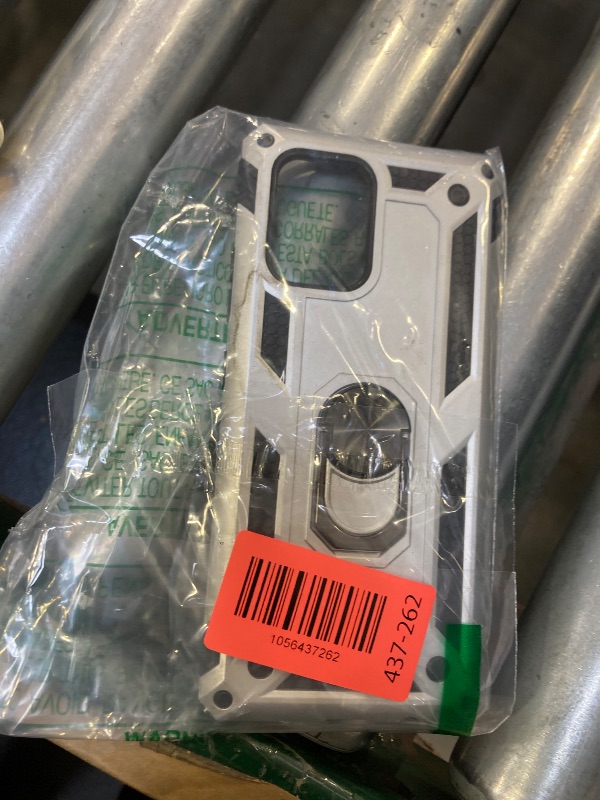 Photo 1 of Korecase Galaxy A71 Case Military Grade Extreme Heavy Duty Rugged Dual Layers Full Body Shockproof with Ring Kickstand Silver