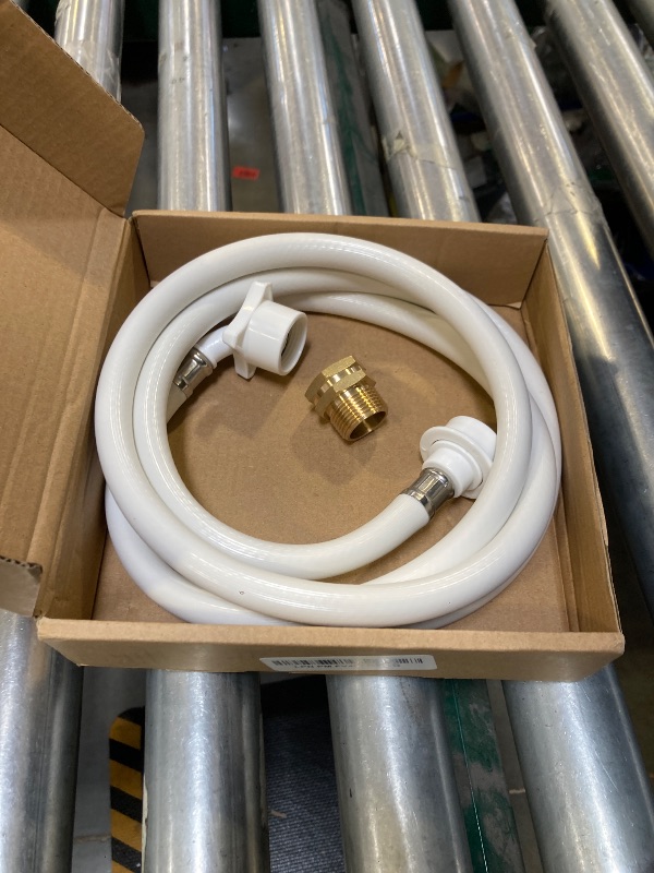 Photo 1 of 6 Ft Portable washing machine hoses, washer hoses,Used for quick connect of Twin Tub washing machine and mini washing machine water supply line, PVC (6.5 Ft/2 M)