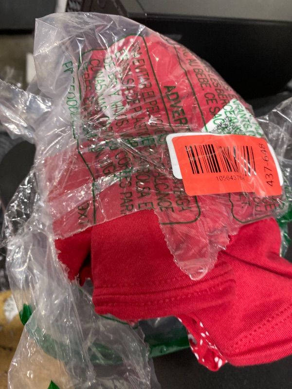 Photo 1 of Back The Blue Bleached Messy Bun The Blue Line Flag T-Shirt MED COLOR RED