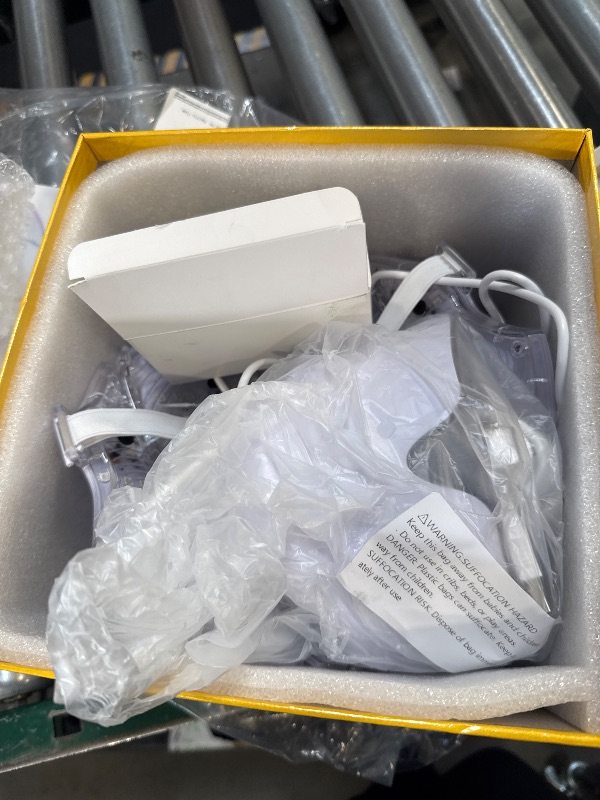 Photo 1 of SDKWDH Red Light Photon Facial Mask with Remote Control, 7 Custom Modes with Infrared, Portable with Timer for Home Use