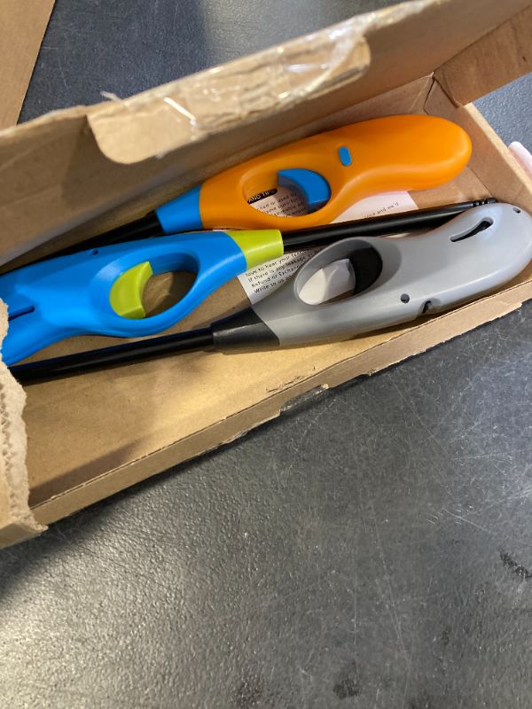 Photo 1 of 4PCS Butane Lighter Refillable Flame Lighter for BBQ Candle(No Butane Inside)