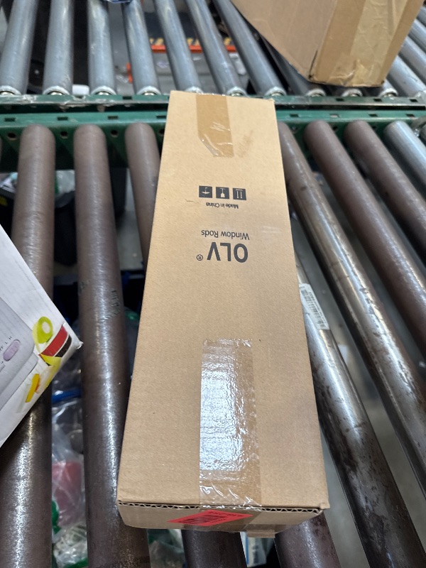 Photo 1 of 2 Pack Gold Curtain Rods for Windows 48 to 84 Inch, Decorative Vintage Crystal 1'' Diameter Curtain Rod with Gold Foil Finials, Adjustable Heavy Duty Easy Install Drapery Pole Set for Farmhouse