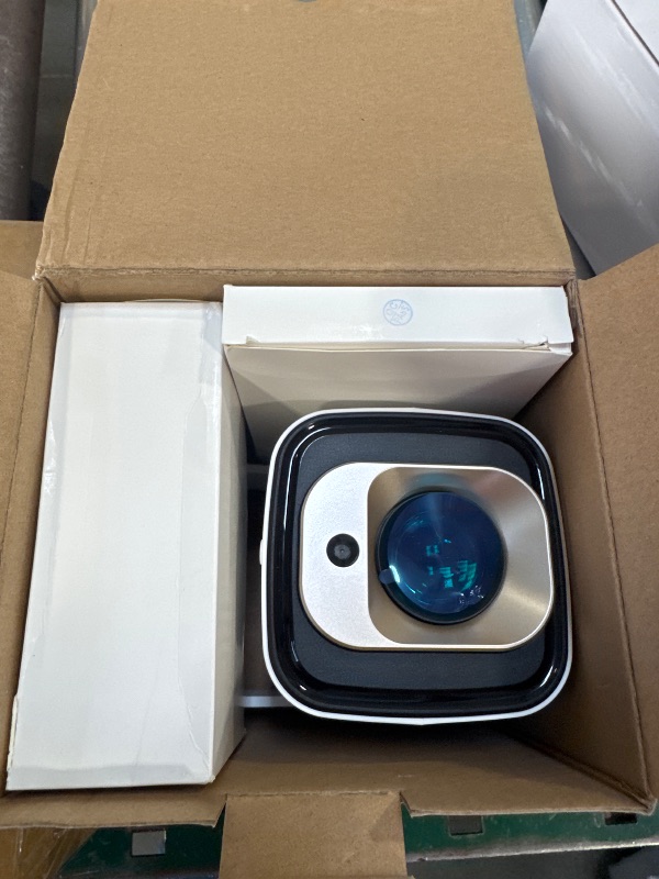 Photo 1 of ?Auto Focus&1080P?Magcubic Mini Smart Projector with 4K Support, Portable Projector with Wifi and Bluetooth, 5W Speaker, Built in Apps, Voice Control, Outdoor Movie Projector