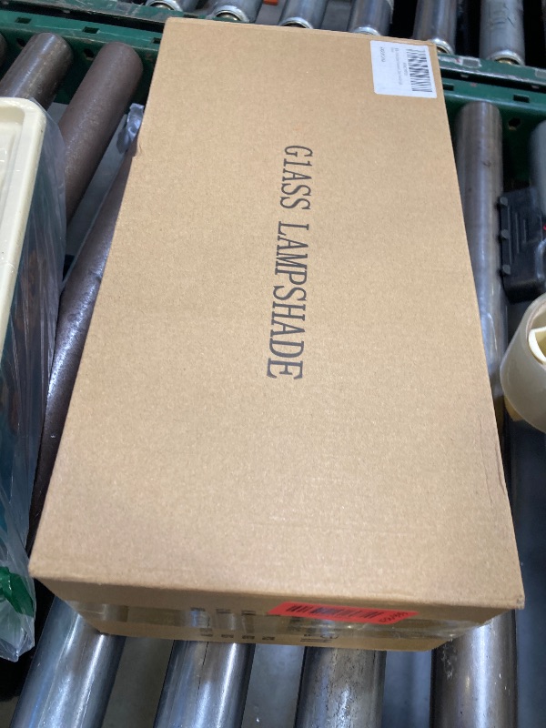 Photo 1 of 3 Pack Amber Hammered Glass Lamp Shade Replacement,4in Diameter 6in Tall, E26 Base 1-5/8 Inch Fitter, Cylinder Glass Globe Cover for Light Fixture