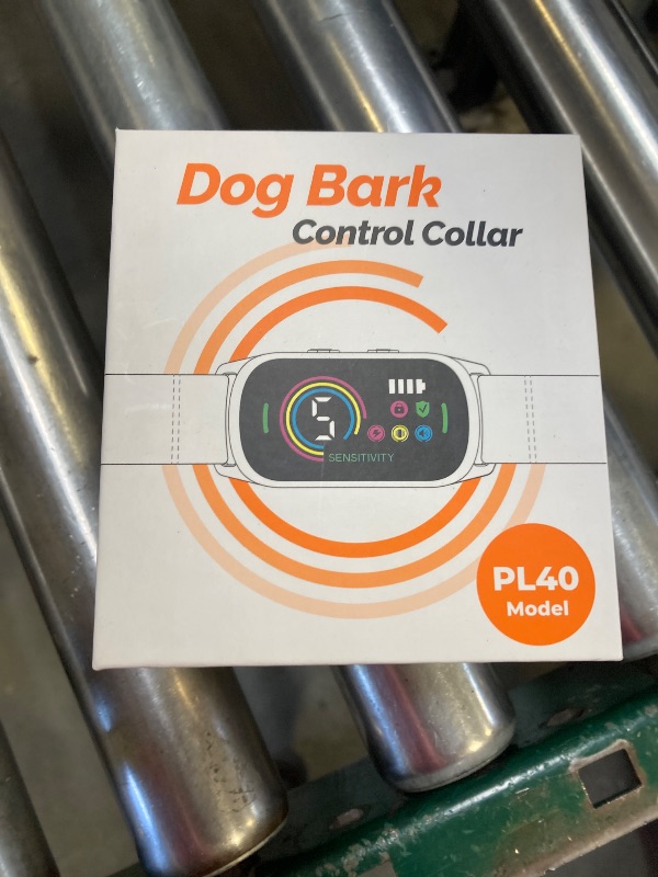 Photo 1 of Bark Collar, 2 Pack Dog Bark Collar for Large Medium Small Dogs, Rechargeable Anti Barking Device for Dogs, Smart Training Collar with Beep Vibration 5 Sensitivity, Dog Bark Deterrent Devices