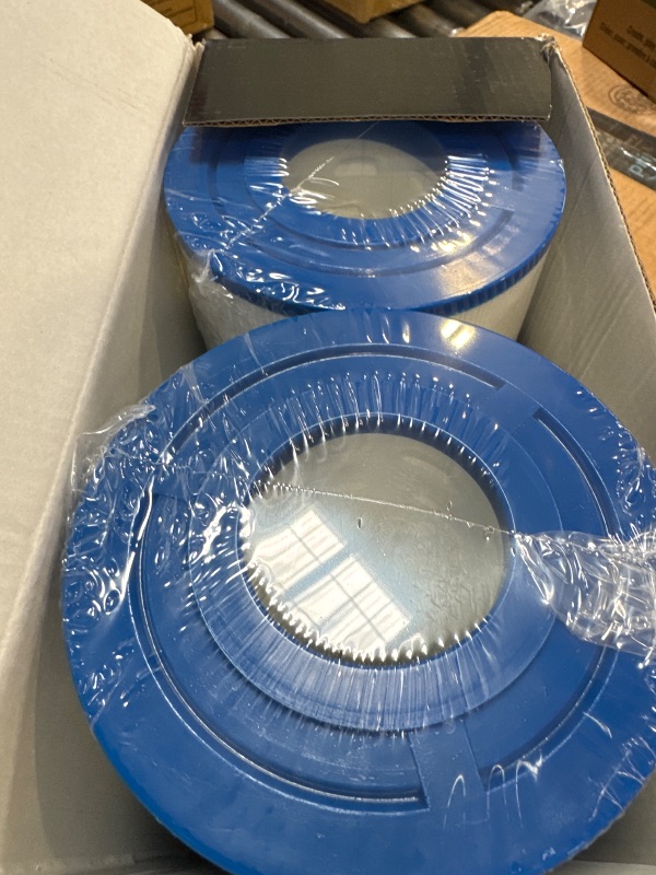 Photo 1 of Cryspool® 04075 Filter Compatible with C-4950, PRB50-IN, FC-2390, Guardian 413-212-02, J200 Series Filter, 03FIL1600, 373045, Cal Spa Hot Tub Filter, 50 Sq. Ft Spa Filter Cartridge, 2 Pack