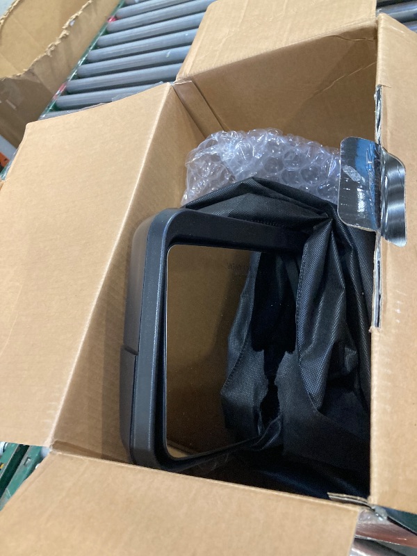 Photo 1 of A-Premium Passenger Side Manual Door Mirror - Compatible with Ford F-150 F150 2004 2005 2006 2007 2008 - Non-Heated Manual Folding Textured Black Outside Rear View Mirror