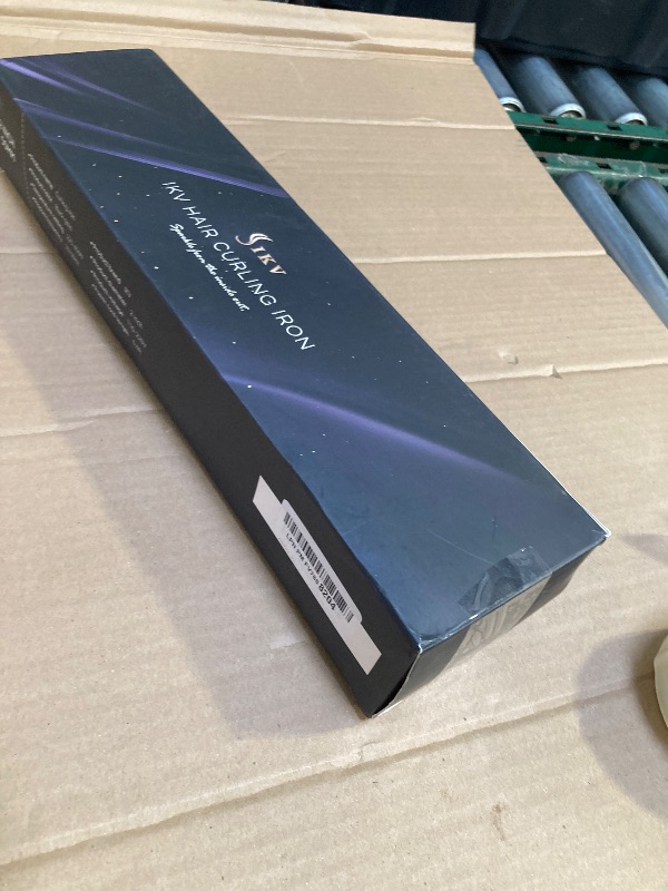 Photo 1 of 2 Inch Curling Iron Extra Long Barrel for Long Hair, Large Barrel Curling Wand Ceramic Tourmaline with LCD Display,10 Temps, Dual Voltage