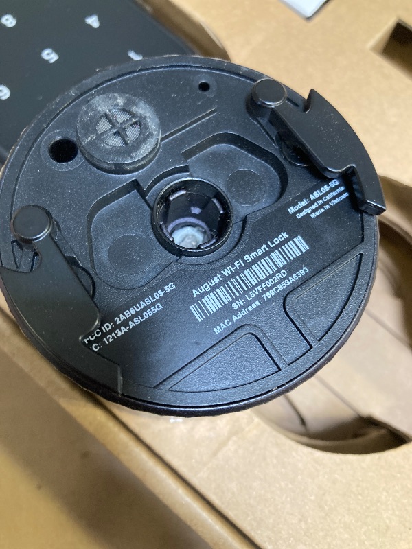 Photo 1 of Yale August Wi-Fi Smart Lock with Keypad Touch in Black