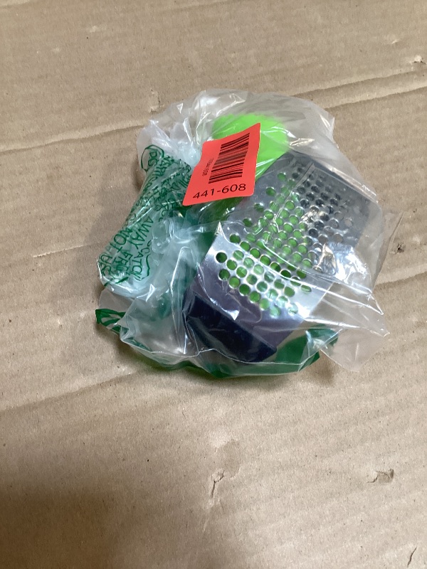 Photo 1 of Garlic Press Rocker - Stainless Steel Garlic Crusher, Chopper, Mincer with Silicone Garlic Peeler, Mini Brush Tools For You (Black)