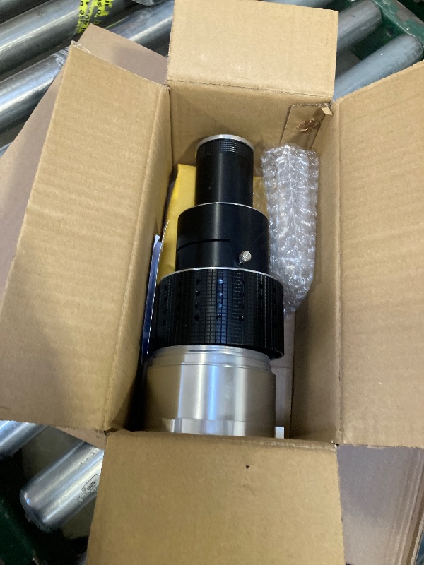 Photo 1 of Bowens Mount Spotlight Conical Optical Snoot kit, Photography Studio Lighting Accessory with 34 Gobos & 5 Color Filters Compatible for Aputure Amaran Godox Neewer LED Video Speedlite Light