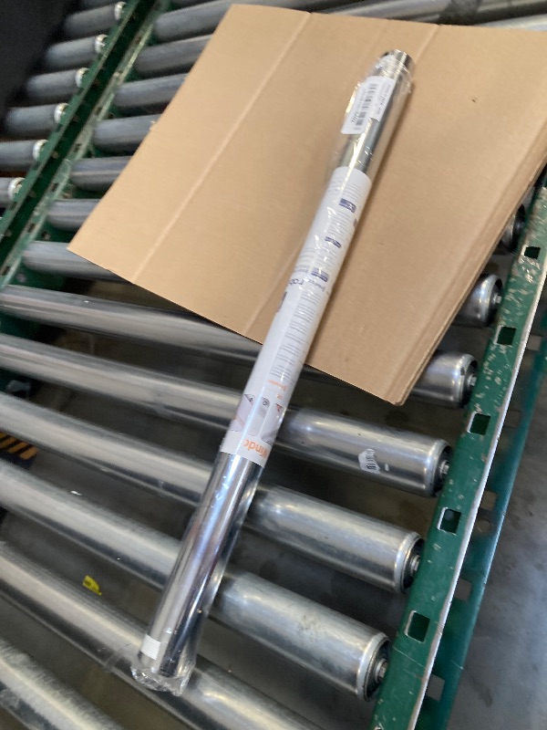 Photo 1 of rabbitgoo Window Privacy Film One Way Window Tint for Home, Removable Reflective Heat Sun Blocking Anti UV Glass Door Covering, Mirror Tinting Film House Office, 23.6 in X 9.8 Feet, Silver