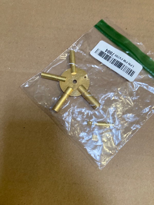 Photo 1 of Brass Blessing Clock Winding Key - 5024