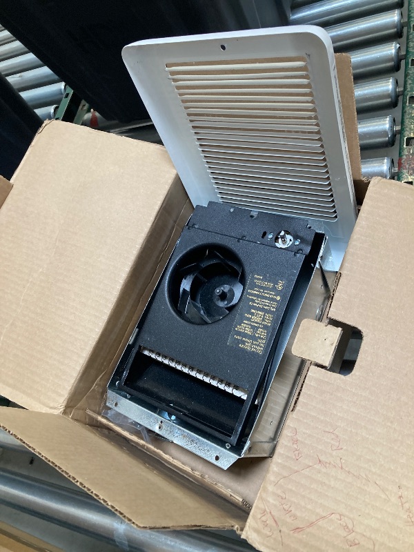 Photo 1 of Cadet Com-Pak Electric Wall Heater Complete Unit With Thermostat (Model: CSC202TW, Part: 67507), 6825/5120 BTU, 240/208 Volt, 2000/1500 Watt, White