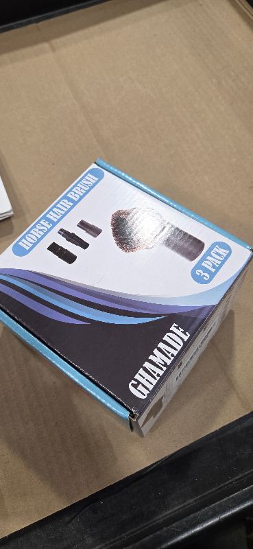 Photo 1 of 3 PACK 1-1/4 Inch Round HorseHair Vacuum Dust Brush Attachment with Soft Bristle plus 1 3/8 Inch to 1 1/4 Inch Vacuum Hose Adapter | 32MM Vacuum Cleaner Accessories and 35MM to 32MM Converter