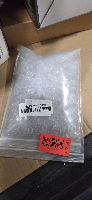 Photo 1 of 1000 Pieces Resin Buttons 2 Holes Sewing Flatback Button Round Craft Buttons for Sewing, Scrapbooking, DIY Project Sewing Buttons (15mm)