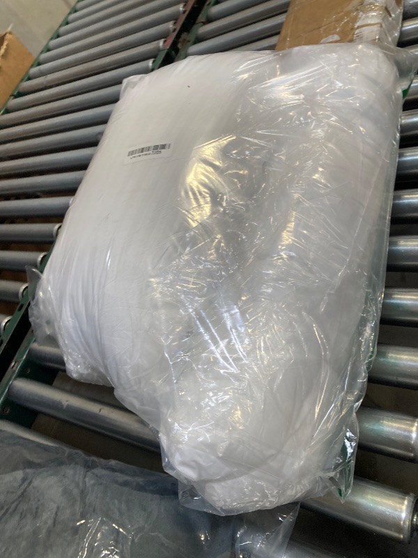 Photo 1 of OKBA Set of 2 Throw Pillow Inserts, Hypoallergenic Soft & Firm Cushions with 100% Cotton Cover,Pillows Filler for Side Sleepers, Sofa, Bed and Home Decor (26x26 Inch (Pack of 2)-1CM Stripe)