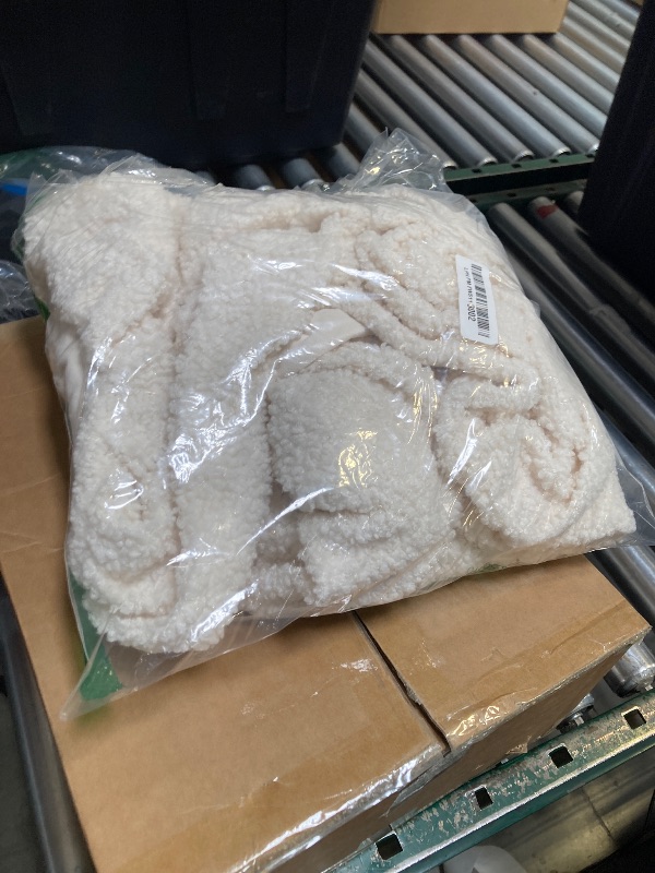 Photo 1 of OHSIO Couch Cushion Covers for Sectional Sofa, Stretch Soft Sofa Slipcovers Washable Wear-Resistant Universal Furniture Protector for Living Room(1 Piece Chaise Cover, Ivory)