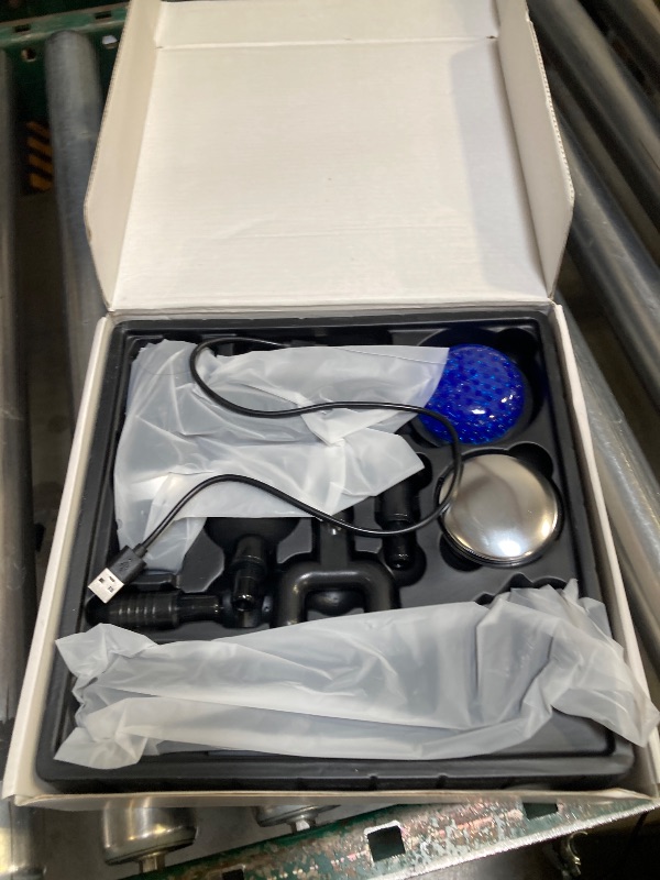 Photo 1 of InClover Life Massage Gun with Detachable Extension Handle for Deep Tissue Muscle Massage – Handheld Back & Shoulder Percussion Heated Massager for Men & Women. Professional Pain Relief Massage Tool.