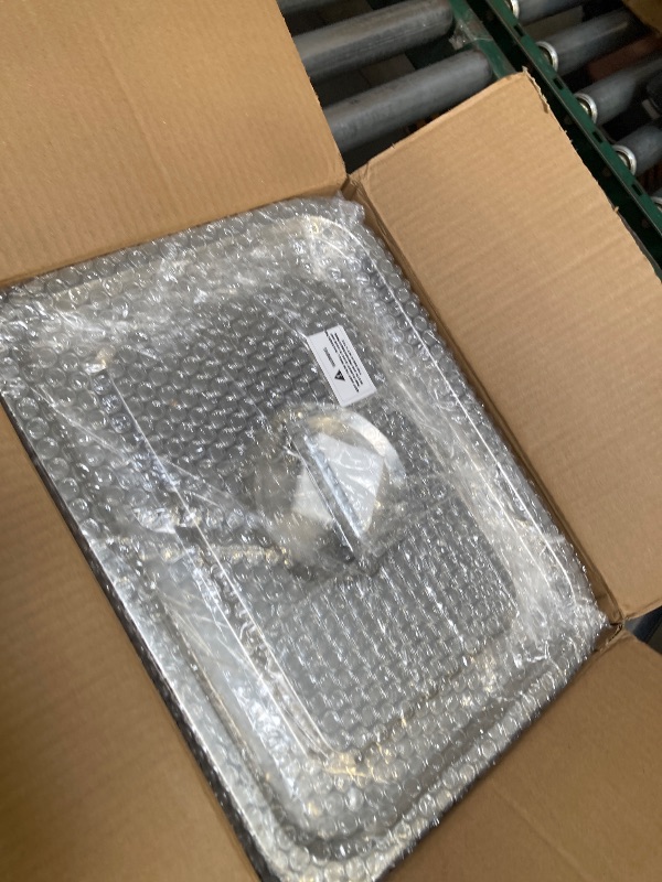 Photo 1 of 4 Inch Extra Deep Lasagna Baking Pan with Lid, 11x14 Inch 7.4QT Large Stainless Steel Nonstick Lasagna Baking Roasting Pans Casserole Dishes for Oven with Lids(M, 1 Pack)