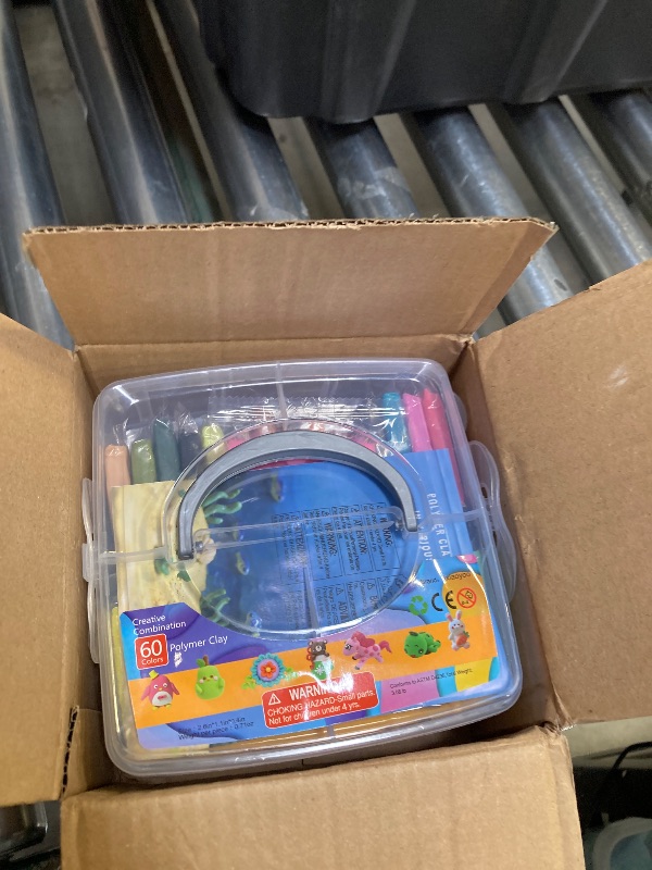 Photo 1 of **INCOMPLETE** Ixiaoyoo Colors Polymer Clay, DIY Modeling Clay Starter kit for Kids, Oven Baked Model Clay Art & Crafts Toys with Sculpting Tools, Non-Sticky, Birthday & Christmas Gift for Kids & Adults Artists