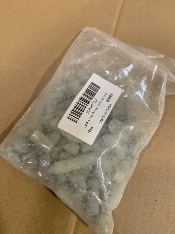 Photo 1 of 24 Pcs Low Temperature Universal Welding Rods - Easy Melt Metal Solder Sticks for Aluminum, Stainless Steel, and Iron - Perfect for Beginners and Professionals