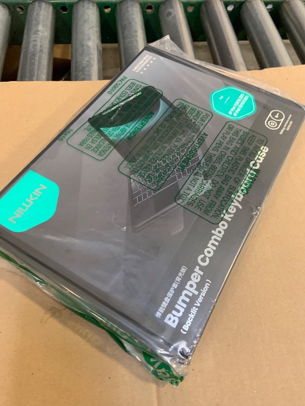 Photo 1 of Nillkin iPad A16 (11th Gen) / 10th Gen Case with Detachable Keyboard, Magic Trackpad, 7-Color Backlit, Portrait/Landscape Modes, Rugged Keyboard Case for iPad 11th / 10th Generation (2025/2022), Black