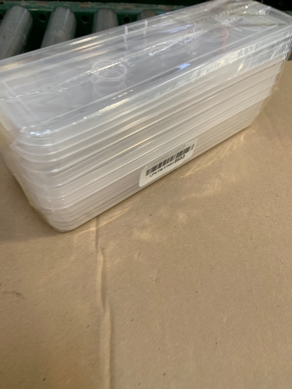 Photo 1 of 4 Pack Stackable Food Storage Containers - 1500ml (51oz) Fridge Organizer with Removable Drain Plate & Lid for Fish, Meat, Fruits, Vegetables?