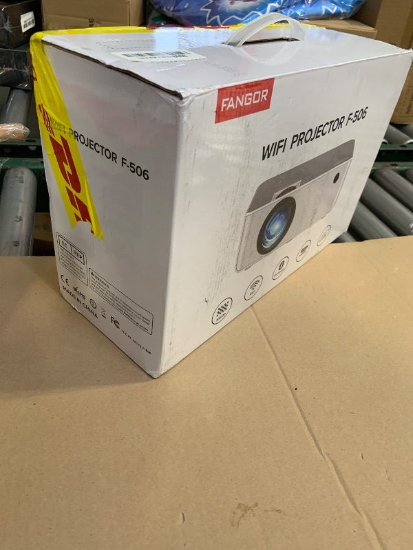 Photo 1 of PARTS ONLY! FANGOR 1080P HD Projector, WiFi Bluetooth Projectors, Max 230” Projection Screen Portable Home Theater Video Movie Proyector With Tripod, Compatible with HDMI, USB, Laptop, iOS & Android Phone