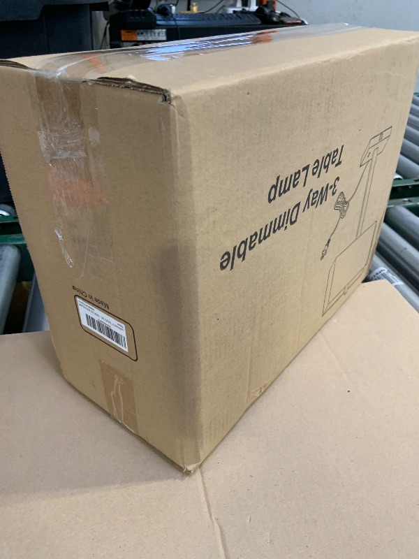 Photo 1 of 21" Touch Bedside lamps with 2 USB & AC Outlets, 3-Way Dimmable Bedside Table Lamps Set of 2 for Bedroom Living Room Office Reading, Black Shade Lamps for Night Stands, 2700K LED Bulbs Included