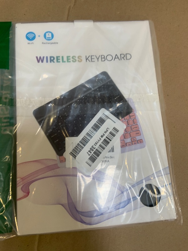 Photo 1 of Backlit Bluetooth Keyboard Small Portable Wireless Keyboard Rechargeable Illuminated for Android Samsung Tablet Cell Phone Smartphone iPad A16 11th 10th Generation iPad Pro Air Mini iPhone (Black)