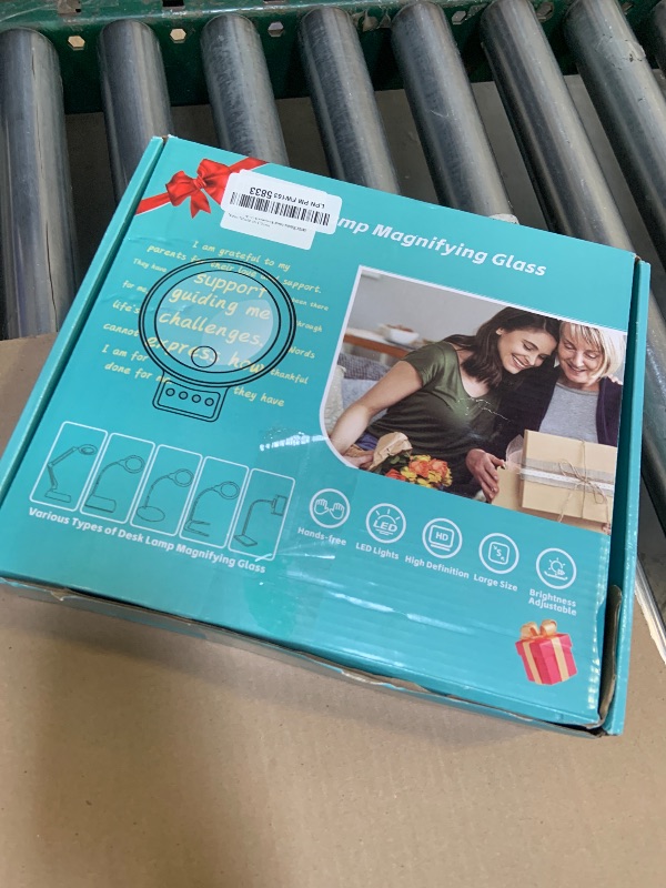 Photo 1 of 30X 10X Magnifying Glass with Light and Stand, 72 LED 3 Color Modes Stepless Dimmable, Hands Free Lighted Magnifier Desk Lamp for Close Work Craft Hobby Painting Sewing Jewelry Reading, Square