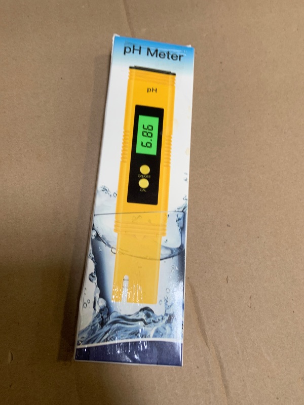 Photo 1 of 2025 All-New pH Meter for Water - High Accuracy Digital pH Tester (0.01 Precision) with UL Certification and 3 pH Calibration Powders - Ideal for Home Water, Hydroponics, Aquariums, Pools, and More