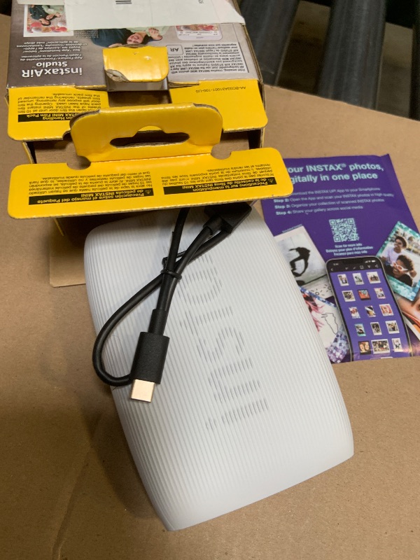 Photo 1 of Fujifilm Instax Mini Link 3 Smartphone Printer - Clay White