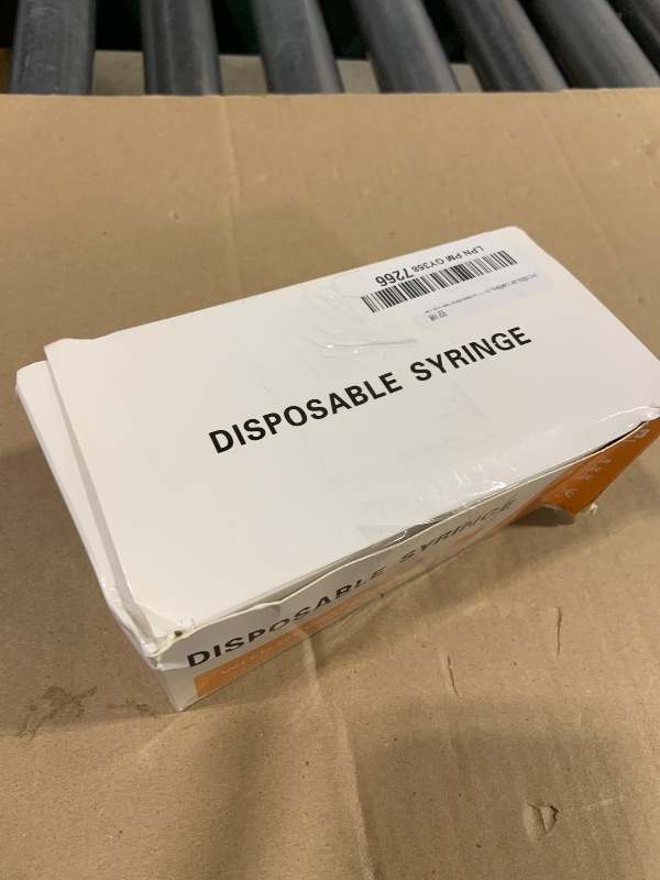 Photo 1 of 30 Pack 3ml Disposable Syringe with 23Ga 1.0 Inch Needle, Luer Lock Syringes, Individually Wrapped Lab Supplies