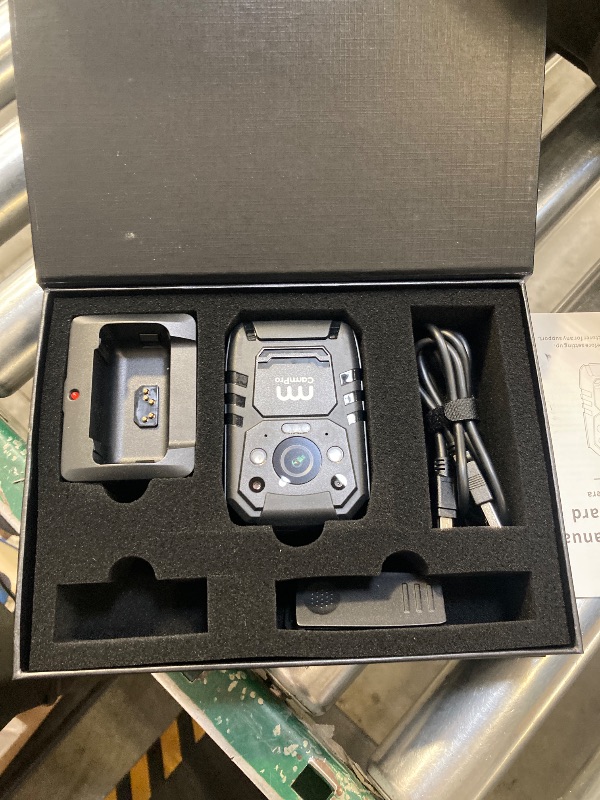 Photo 1 of 1296P HD Police Body Camera,64G Memory,CammPro I826 Premium Portable Body Camera,Waterproof Body-Worn Camera,Night Vision,GPS for Law Enforcement Recorder,Security Guards,Personal Use1